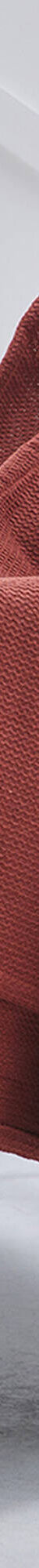 Bankdeken of plaid uni honingraat - katoen (terracotta) Bankdeken of plaid uni honingraat - katoen (terracotta)